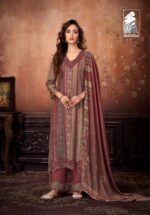 My Fashion Road Sahiba Aabisha Winter Collection Pure Pashmina Suit – 5024