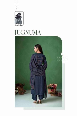 My Fashion Road Sahiba Jugnuma Pure Pashmina Twill Winter Suit – 3591