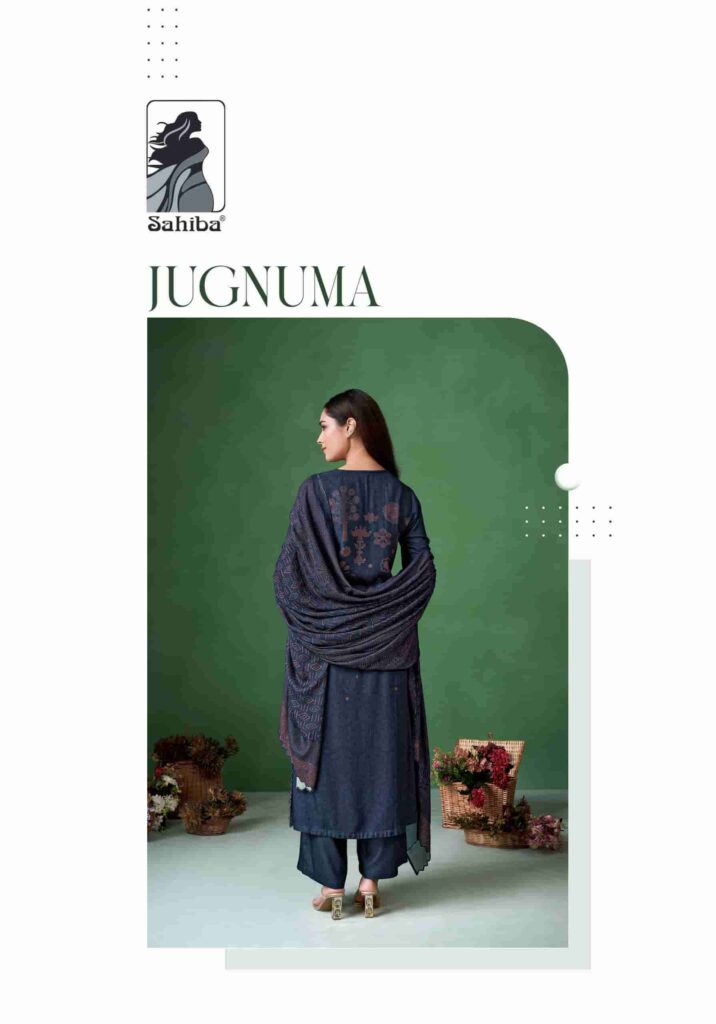 My Fashion Road Sahiba Jugnuma Pure Pashmina Twill Winter Suit – 3591