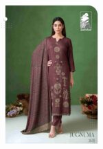 My Fashion Road Sahiba Jugnuma Pure Pashmina Twill Winter Suit – 3578