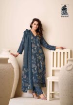 My Fashion Road Sahiba Nazneen Pure Pashmina Digital Printed Winter Suit – 4010