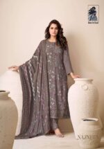 My Fashion Road Sahiba Nazneen Pure Pashmina Digital Printed Winter Suit – 4090