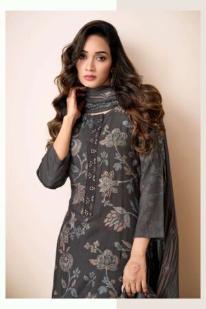 My Fashion Road Sahiba Nazneen Pure Pashmina Digital Printed Winter Suit – 4020