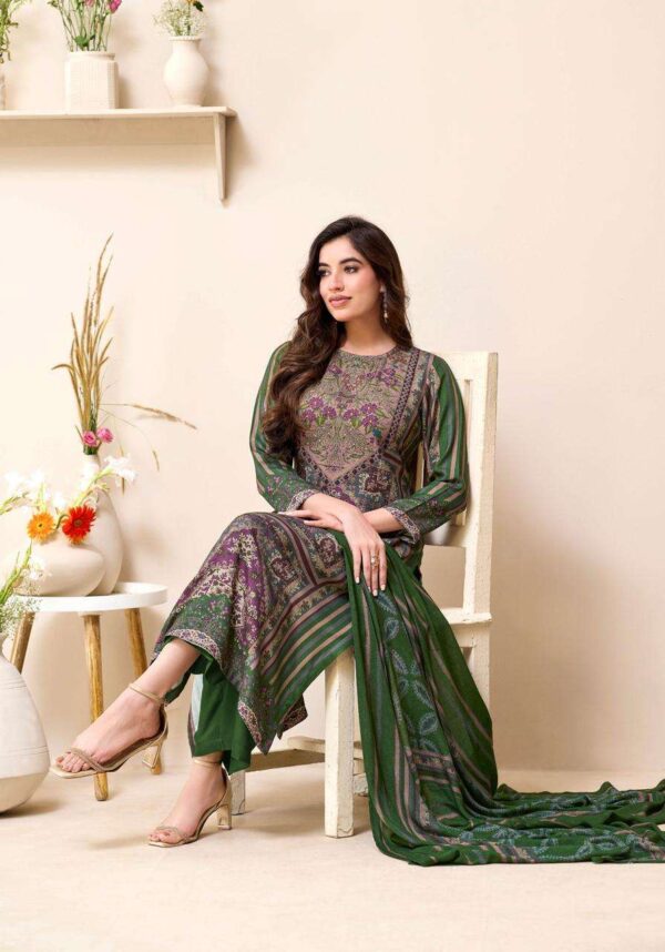 My Fashion Road Sahiba Shraddha Designer Winter Wear Ladies Suit – 424