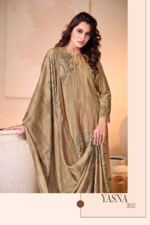 My Fashion Road Sahiba Yasna Pure Pashmina Latest Designs Winter Suit – 3032