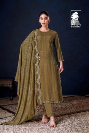 My Fashion Road Sahiba Zimal Fancy Work Pashmina Salwar Suit – 4598