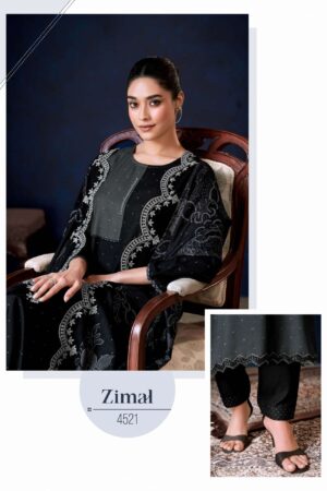 My Fashion Road Sahiba Zimal Fancy Work Pashmina Salwar Suit – 4521