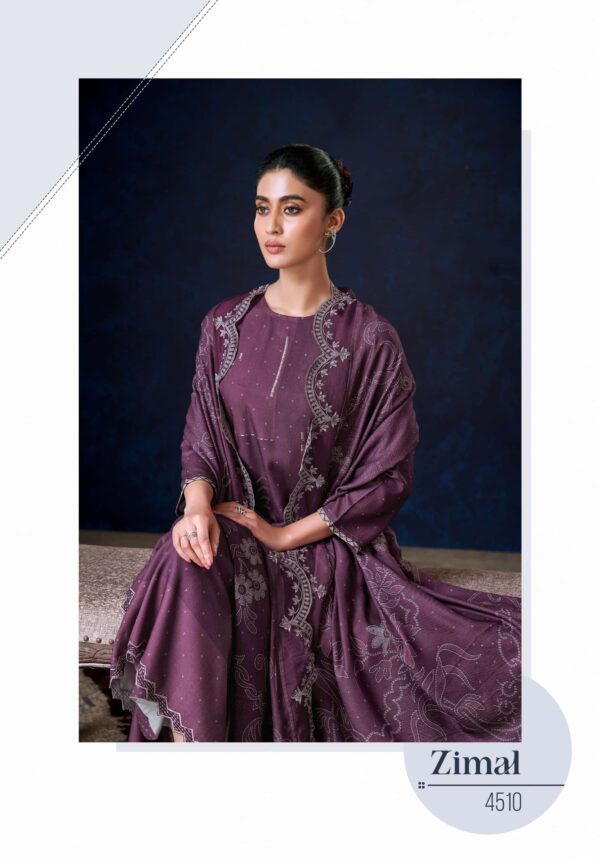 My Fashion Road Sahiba Zimal Fancy Work Pashmina Salwar Suit – 4510