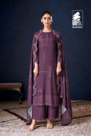 My Fashion Road Sahiba Zimal Fancy Work Pashmina Salwar Suit – 4510