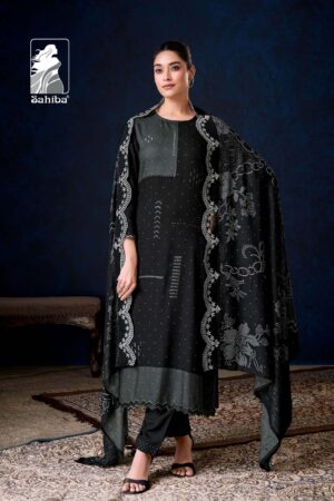 My Fashion Road Sahiba Zimal Fancy Work Pashmina Salwar Suit – 4521