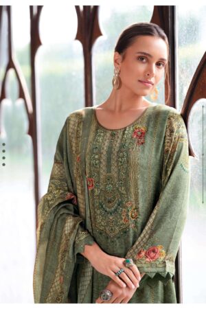 My Fashion Road Varsha Deewan E Khaas Digital Printed Modal Satin Suit | DX – 04