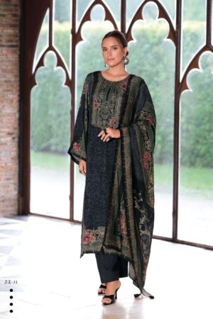 My Fashion Road Varsha Deewan E Khaas Digital Printed Modal Satin Suit | DX – 01