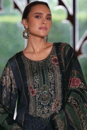 My Fashion Road Varsha Deewan E Khaas Digital Printed Modal Satin Suit | DX – 01