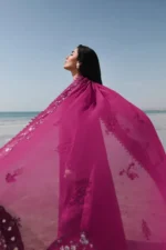 My Fashion Road Qalamkar Sahil Luxury Lawn ’26 | SA-01 ZARA