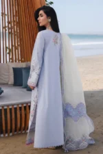 My Fashion Road Qalamkar Sahil Luxury Lawn ’26 | SA-08 ZAYNA