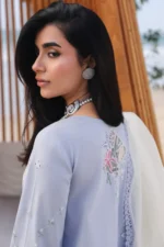 My Fashion Road Qalamkar Sahil Luxury Lawn ’26 | SA-08 ZAYNA