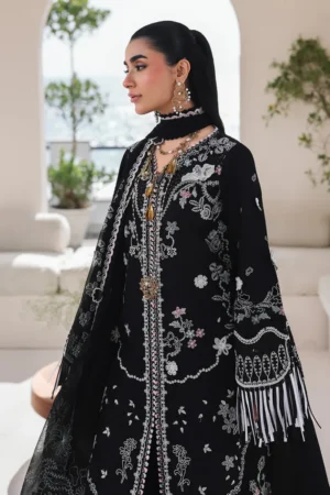 My Fashion Road Qalamkar Sahil Luxury Lawn ’26 | SA-02 LIANA