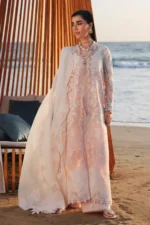 My Fashion Road Qalamkar Sahil Luxury Lawn ’26 | SA-06 MAHUR