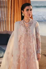 My Fashion Road Qalamkar Sahil Luxury Lawn ’26 | SA-06 MAHUR