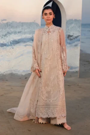 My Fashion Road Qalamkar Sahil Luxury Lawn ’26 | SA-15 NEHAN