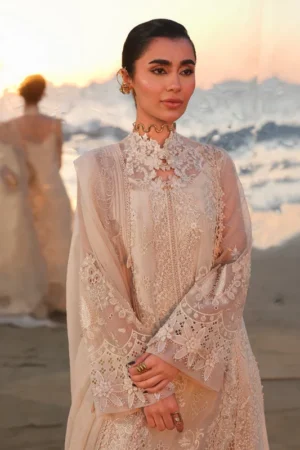 My Fashion Road Qalamkar Sahil Luxury Lawn ’26 | SA-15 NEHAN