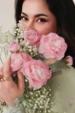 My Fashion Road Qalamkar Sahil Luxury Lawn ’26 | SA-12 JIYA