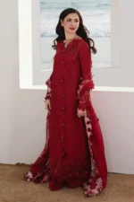 My Fashion Road Qalamkar Sahil Luxury Lawn ’26 | SA-14 NELAM