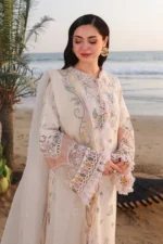 My Fashion Road Qalamkar Sahil Luxury Lawn ’26 | SA-10 ILARA