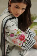 My Fashion Road Zara Shahjahan Coco Prints Lawn Suits Drop1 2026 | Raya-10A