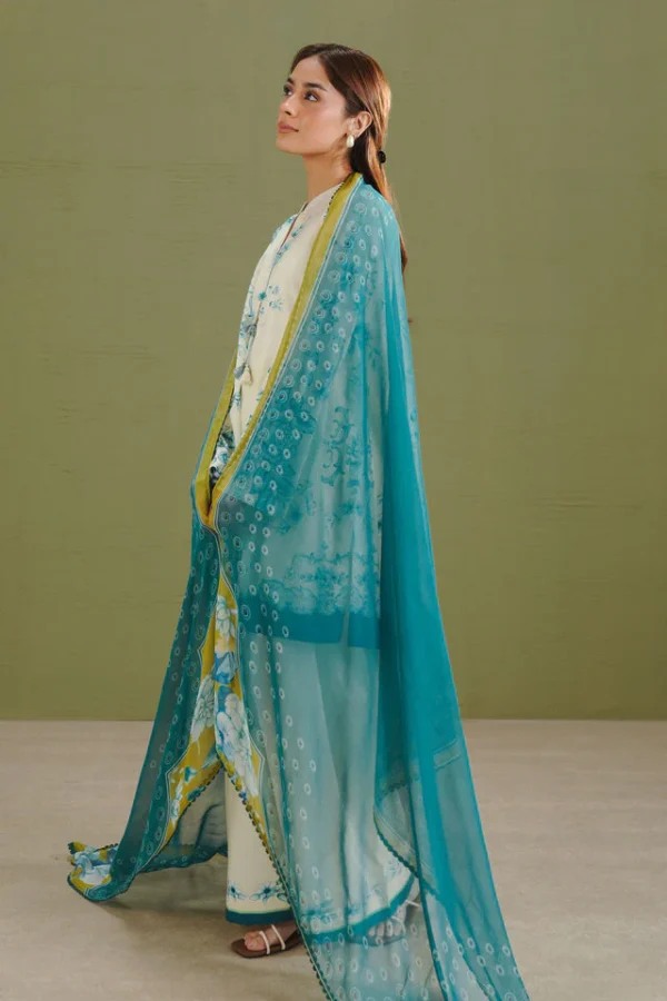 My Fashion Road Zara Shahjahan Coco Prints Lawn Suits Drop1 2026 | Riya-2A