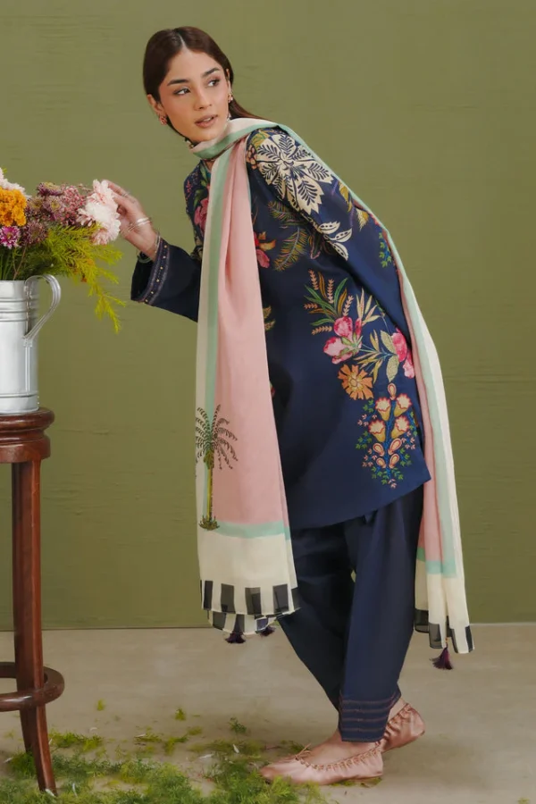 My Fashion Road Zara Shahjahan Coco Prints Lawn Suits Drop1 2026 | Vera-3B