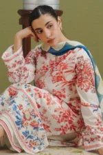 My Fashion Road Zara Shahjahan Coco Prints Lawn Suits Drop1 2026 | Elvo-4A