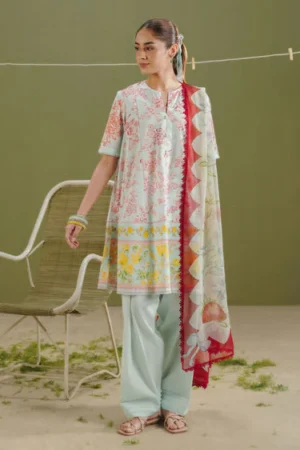 My Fashion Road Zara Shahjahan Coco Prints Lawn Suits Drop1 2026 |  Elvo-4B