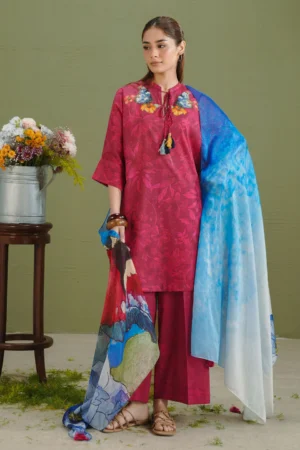 My Fashion Road Zara Shahjahan Coco Prints Lawn Suits Drop1 2026 | Gece-5A