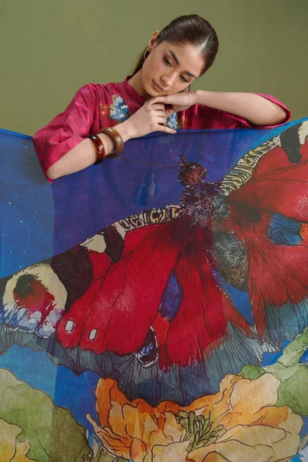 My Fashion Road Zara Shahjahan Coco Prints Lawn Suits Drop1 2026 | Gece-5A