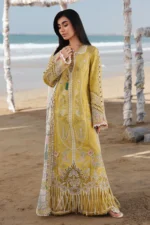 My Fashion Road Qalamkar Sahil Luxury Lawn ’26 | SA-07 HIRA