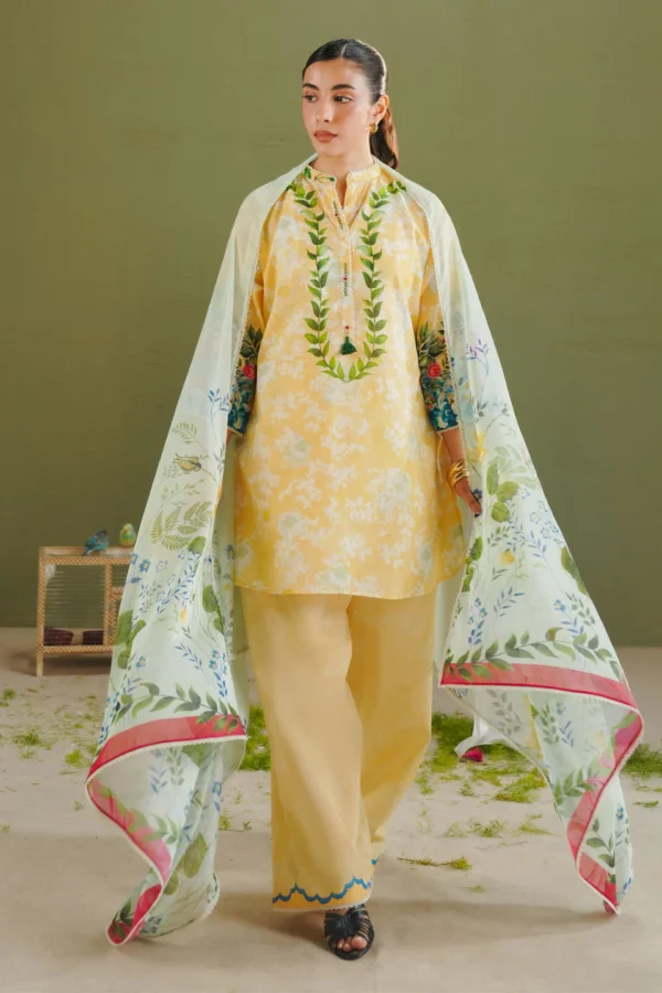 My Fashion Road Zara Shahjahan Coco Prints Lawn Suits Drop1 2026 | Ayla-8A