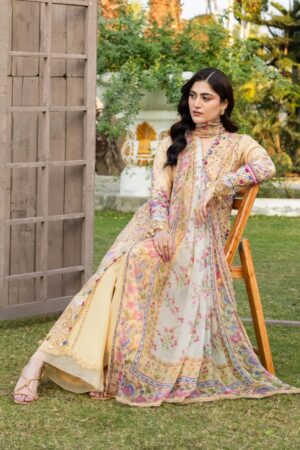 My Fashion Road Elaf Chikankari Prints Lawn 2026 | ERC-5B KHUSHEE