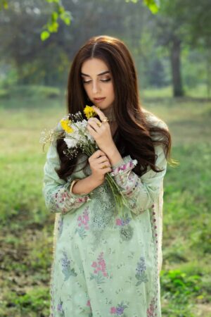 My Fashion Road Elaf Chikankari Prints Lawn 2026 | ERC-7B NAHL
