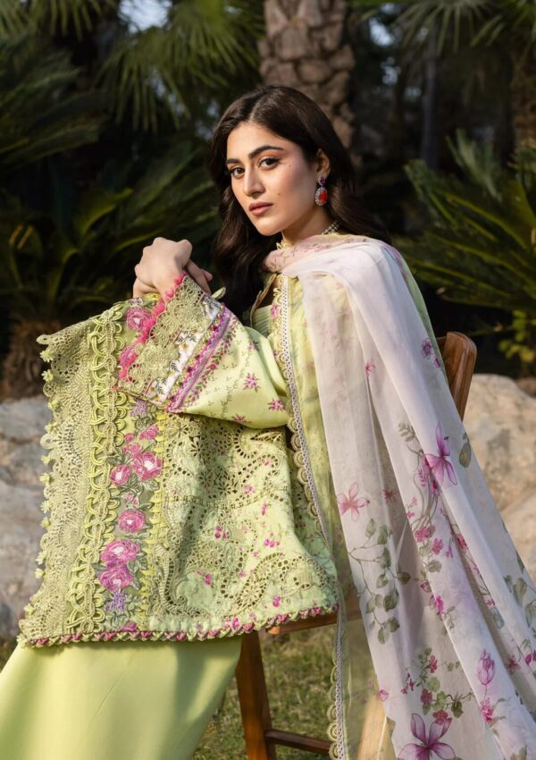 My Fashion Road Elaf Chikankari Prints Lawn 2026 | ERC-2A HINA