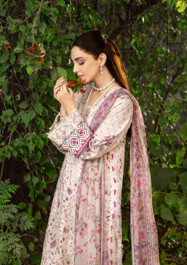 My Fashion Road Elaf Chikankari Prints Lawn 2026 | ERC-5A MEHR