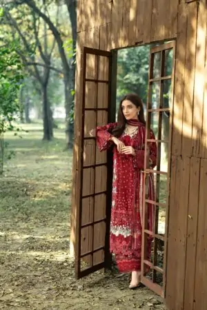 My Fashion Road Elaf Chikankari Prints Lawn 2026 | ERC-1B MARJAAN