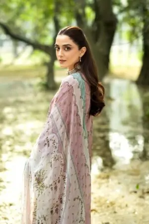 My Fashion Road Elaf Chikankari Prints Lawn 2026 | ERC-8A SAHAA