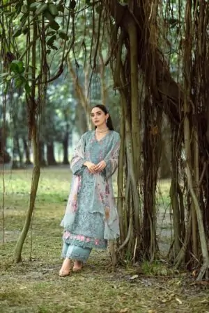 My Fashion Road Elaf Chikankari Prints Lawn 2026 | ERC-2B BATIK