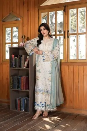 My Fashion Road Elaf Chikankari Prints Lawn 2026 | ERC-1A SAHIL