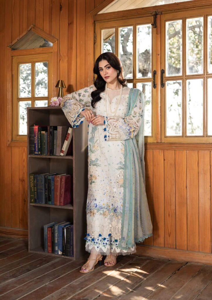 My Fashion Road Elaf Chikankari Prints Lawn 2026 | ERC-1A SAHIL
