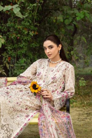My Fashion Road Elaf Chikankari Prints Lawn 2026 | ERC-5A MEHR