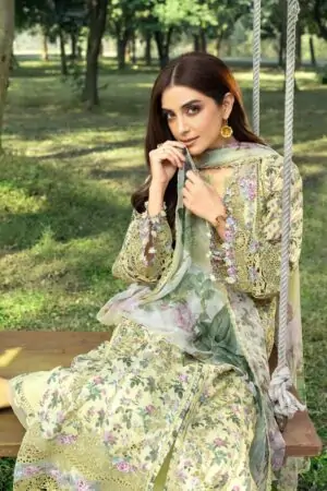 My Fashion Road Elaf Chikankari Prints Lawn 2026 | ERC-6A EYRA