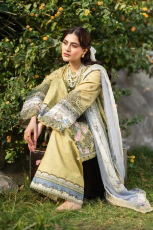 My Fashion Road Elaf Chikankari Prints Lawn 2026 | ERC-8B MENAH