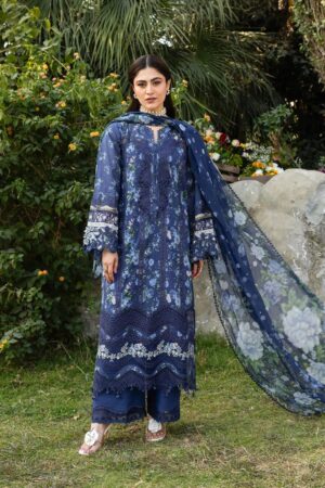 My Fashion Road Elaf Chikankari Prints Lawn 2026 | ERC-3B NEEL